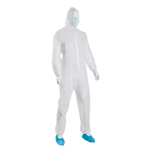 Conjunto de vestuário de proteção descartável com fato de trabalho XXL