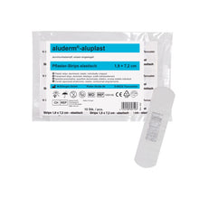 Tiras elásticas aluderm®-aluplast 1,9 x 7,2 cm, 10 unidades
