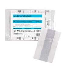 Conjunto VBK de aluderm®-aluplast elástico, 12 unidades de 10 x 6 cm cada