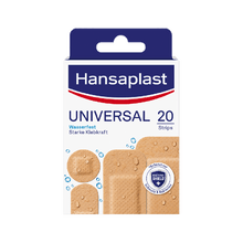 Hansaplast UNIVERSAL - Pensos adesivos, 20 unidades, 4 tamanhos