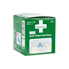 Pensos de Espuma Macia Cederroth Azuis 2 m x 6 cn - Recarga 51011011