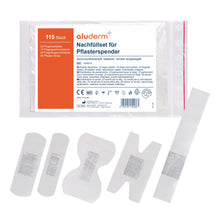 Conjunto de recarga para o distribuidor de pensos aluderm®-aluplast