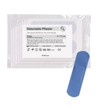 Conjunto de recarga de tiras detetáveis 2,0 x 7,2 cm, com 40 unidades cada