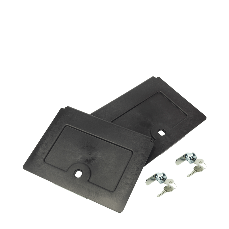 Conjunto de retrofit Numatic tampas e fechaduras para caixas de armazenamento | Pacote (1 peça)