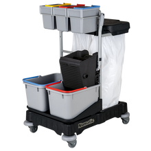 Carrinho de limpeza Numatic ProCar 4G Preto | Pacote (1 peça)