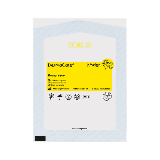 Compressa DermaCare® para crianças 4 x 6 cm