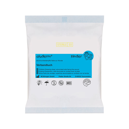 Gaze aluderm® para crianças, 30 x 35 cm