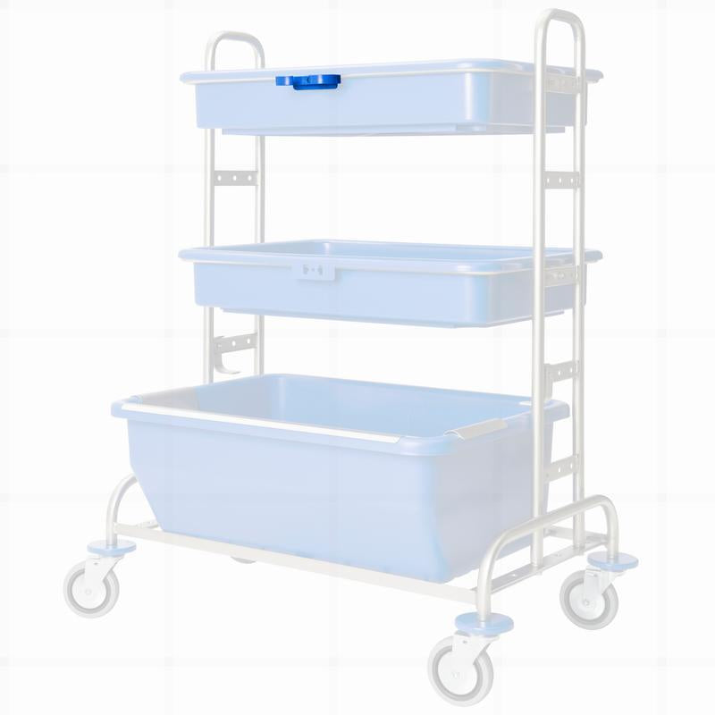 Suporte para alça VERMOP. f. Tigela XL, azul, 11 x 5 x 1 cm