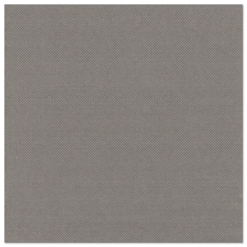 Um padrão de tecido quadrado cinza médio com estrutura de tecelagem fina, semelhante aos PAPSTAR 50 guardanapos "ROYAL Collection" 1/4-dobra 40 x 40 cm cinza da PAPSTAR GmbH. A superfície é uniformemente colorida com bordas limpas e retas.