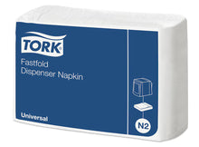 Guardanapo dispensador branco Fastfold | Pacote (300 folhas)