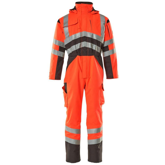 Combinação de inverno MASCOT® Safara, vermelho de alta visibilidade/antracite escuro