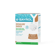 BAYROL Desalgin® SHOCK 1,6 kg agente antialgas na forma de grânulos de cloro