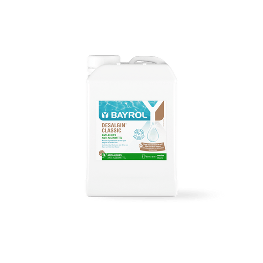 BAYROL Desalgin® CLASSIC concentrado algicida líquido contra todos os tipos de algas