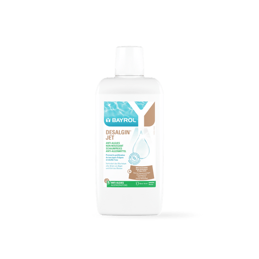 BAYROL Desalgin® JET Concentrado algicida confiável contra todos os tipos de algas