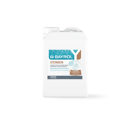 BAYROL Steinrein® concentrado Com um removedor de sujeira eficaz, suave para os materiais