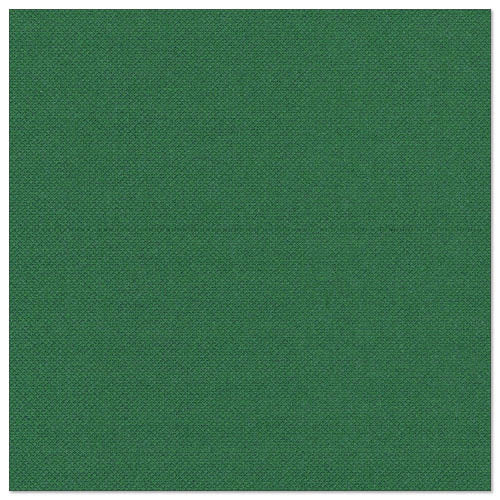 Ein quadratischer, grüner Stoff mit fein strukturierter Oberfläche und einer schwachen horizontalen Naht, so elegant wie PAPSTAR 50 Servietten "ROYAL Collection" 1/4-Falz 40 x 40 cm grün von PAPSTAR GmbH.