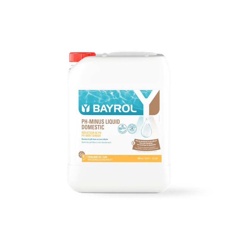 BAYROL pH-Minus Liquid Doméstico 14,9% concentrado para reduzir o valor do pH