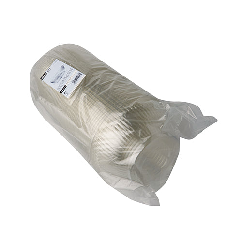 Uma embalagem de plástico selada contém uma pilha de copos Starpak 50 R-PET transparentes e redondos com etiqueta lateral branca, oferecendo assim uma opção ecológica para os seus encontros.