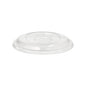 A tampa Starpak 50 Dom, R-PET redonda Ø 15,5 cm · 2,5 cm transparente, é uma tampa redonda e transparente feita de PET reciclado - ideal para embalagens sustentáveis e compatível com recipientes correspondentes. O pacote contém 50 unidades em película retrátil.