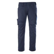 Calças MASCOT® Dortmund, preto azul/azul milho