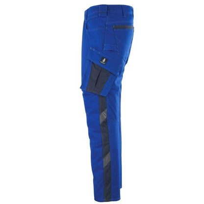 Calças MASCOT® Dortmund, azul milho/azul preto