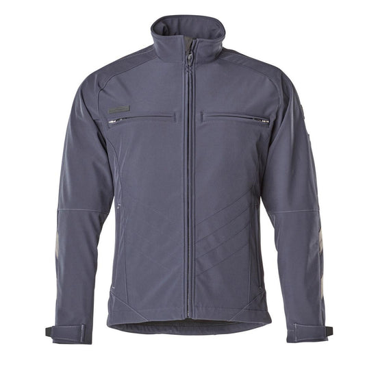 Jaqueta MASCOT® Dresden Soft Shell, preto-azul