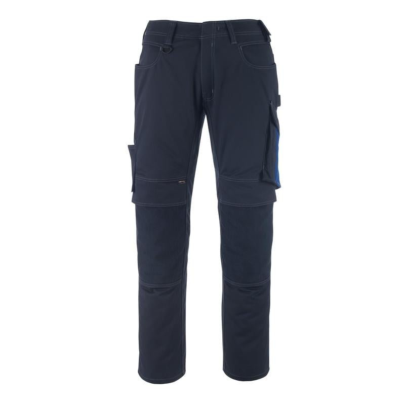Calças MASCOT® Erlangen, preto azul/azul milho