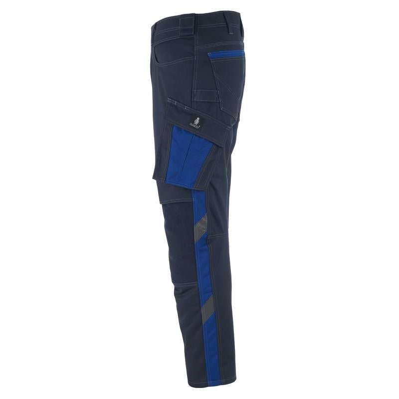 Calças MASCOT® Erlangen, preto azul/azul milho