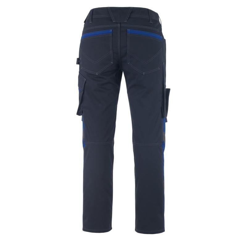 Calças MASCOT® Erlangen, preto azul/azul milho