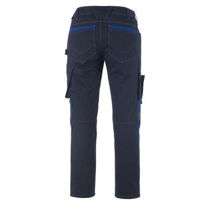 Calças MASCOT® Erlangen, preto azul/azul milho