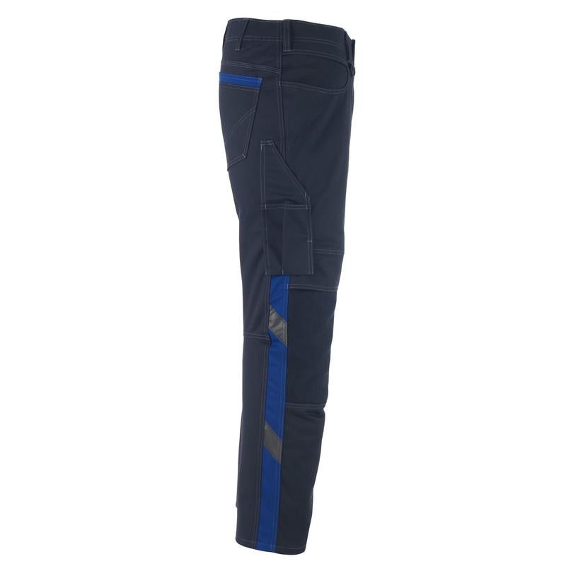 Calças MASCOT® Erlangen, preto azul/azul milho