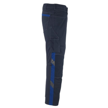Calças MASCOT® Erlangen, preto azul/azul milho