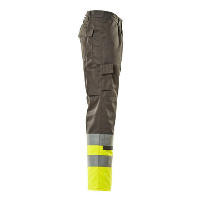 Calças MASCOT® Patos, antracite/amarelo de alta visibilidade