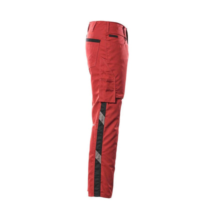 Calças MASCOT® Oldenburg, vermelho/preto