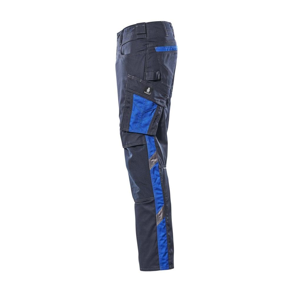 Calças MASCOT® Mannheim, preto azul/azul milho