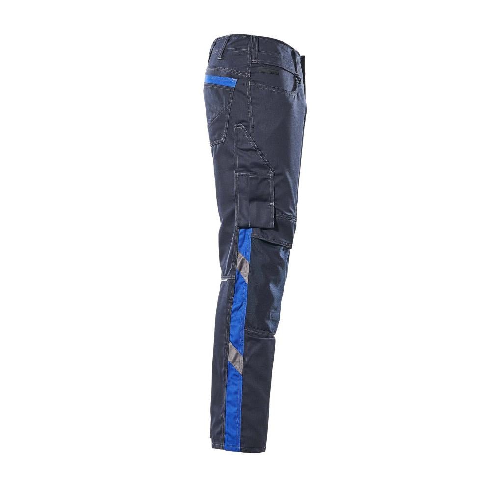 Calças MASCOT® Mannheim, preto azul/azul milho