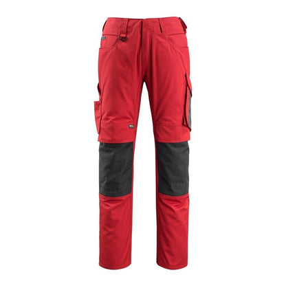 Calças MASCOT® Mannheim, vermelho/preto