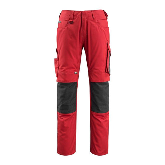 Calças MASCOT® Mannheim, vermelho/preto