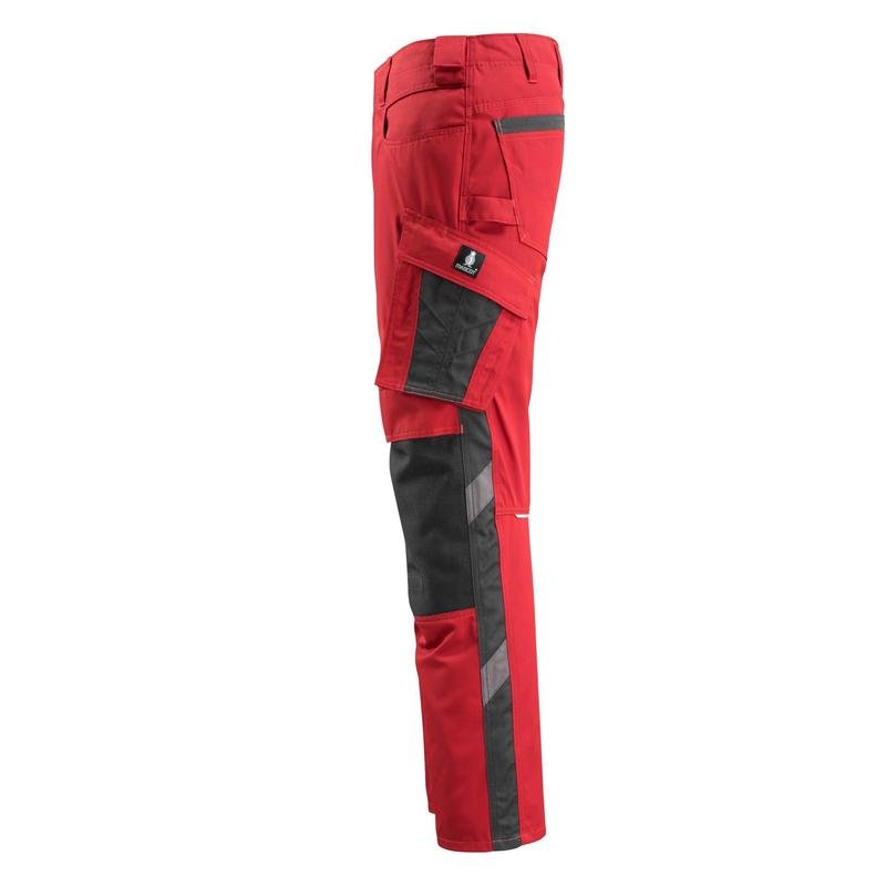 Calças MASCOT® Mannheim, vermelho/preto