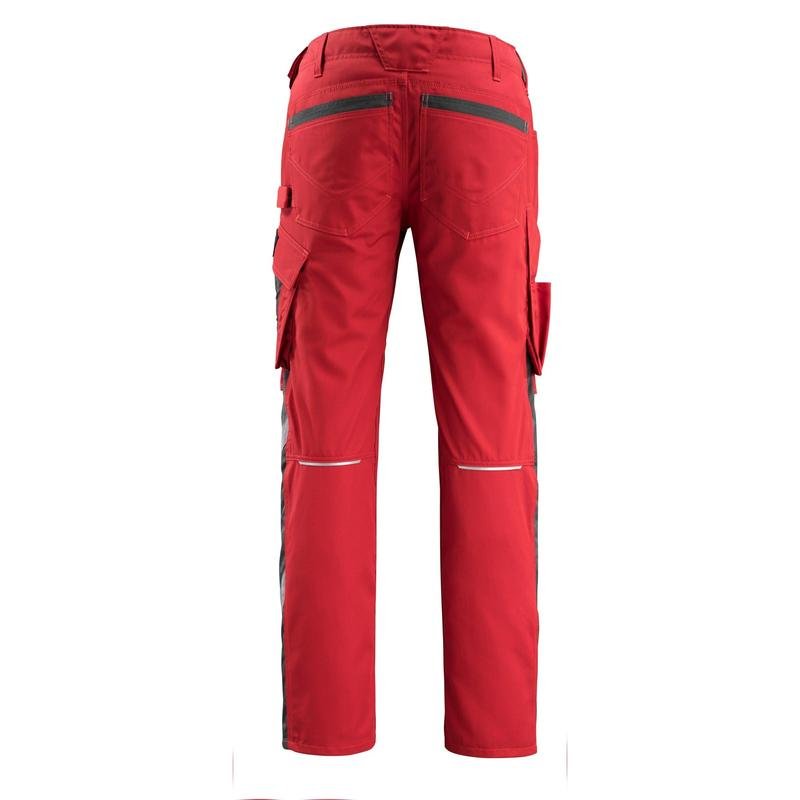 Calças MASCOT® Mannheim, vermelho/preto