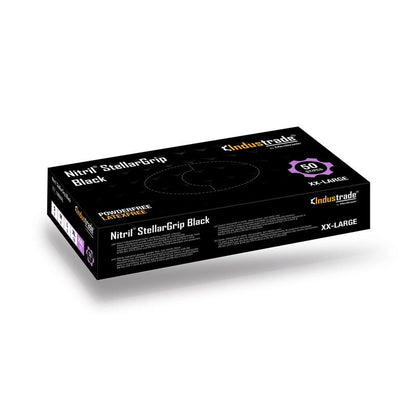 Nitrilo StellarGrip preto (50 unid.)