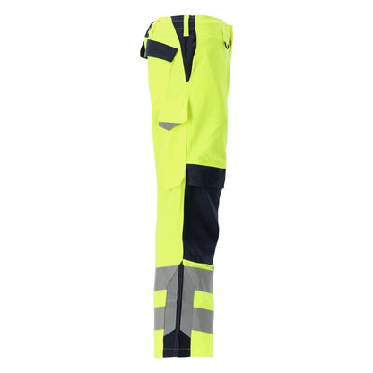 Calças MASCOT® Arbon Multisafe, alta visibilidade amarelo/preto-azul