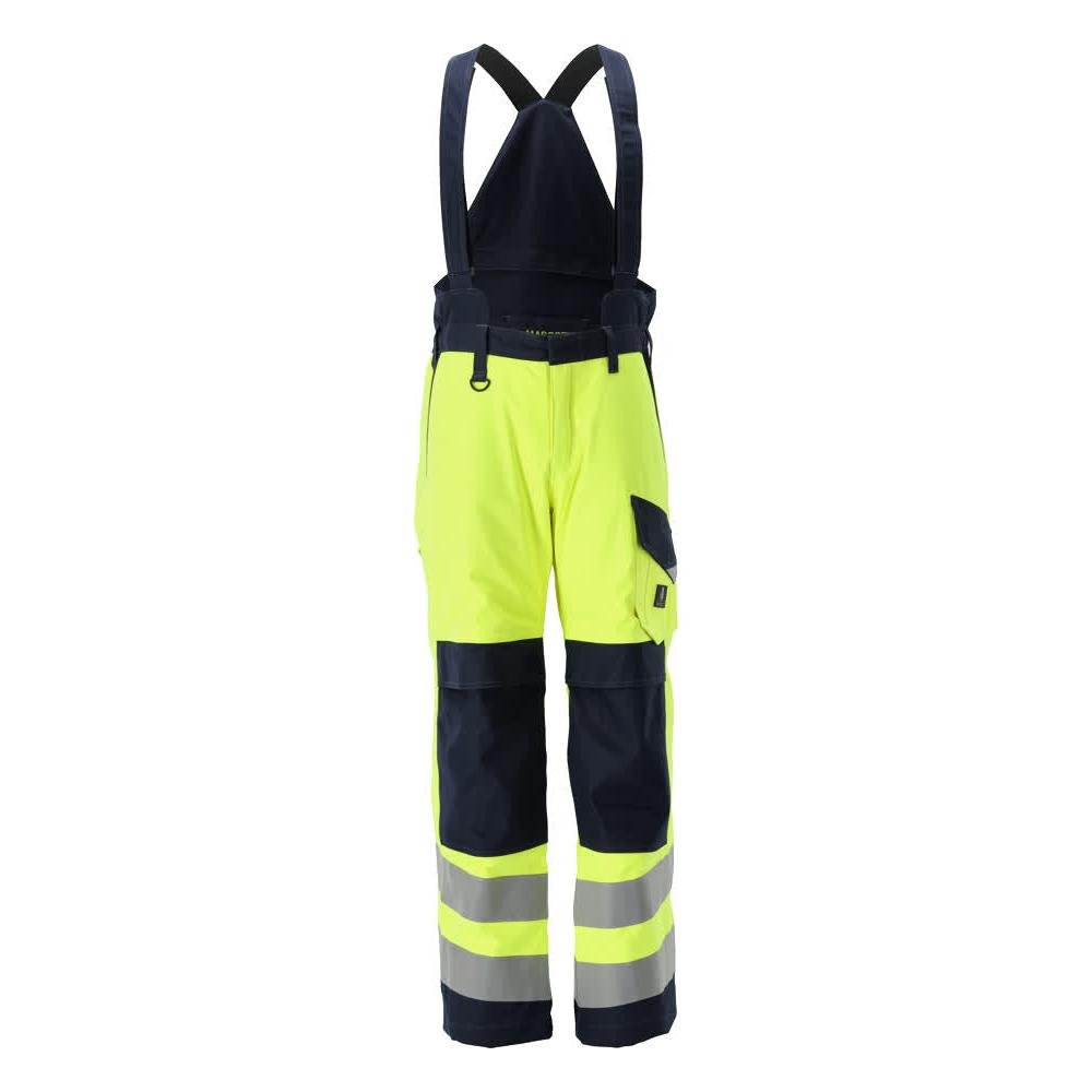 Calças de inverno MASCOT® Renens Multisafe, alta visibilidade amarelo/preto-azul