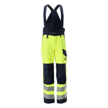 Calças de inverno MASCOT® Renens Multisafe, alta visibilidade amarelo/preto-azul