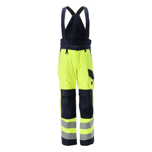 Calças de inverno MASCOT® Renens Multisafe, alta visibilidade amarelo/preto-azul