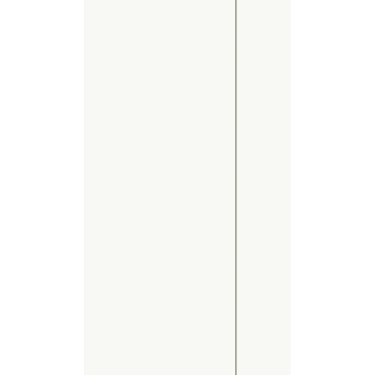 Um fundo principalmente branco com uma linha vertical cinza fina e fraca um pouco à direita do centro, que se assemelha à dobra sutil nos guardanapos de papel Duni GmbH 33x32 cm, 1 camada, branco - dobra de dispensador (750 guardanapos/pacote). Outras características não são reconhecíveis.