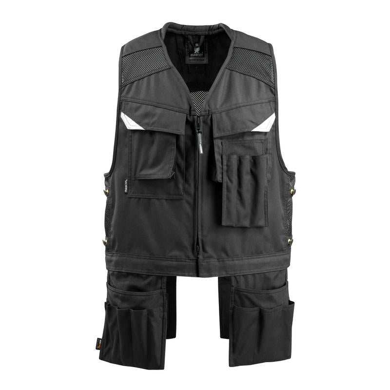 Colete de ferramentas MASCOT® Baza, preto