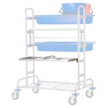 Estrutura de suporte VERMOP para 2 baldes 17 l, 67 x 30 x 7 cm