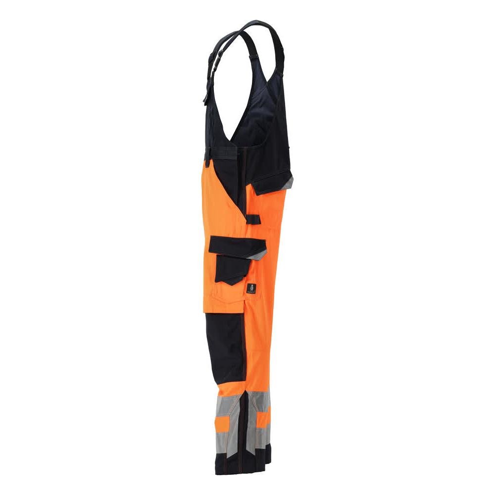 Macacão MASCOT® Newcastle, alta visibilidade laranja/preto-azul