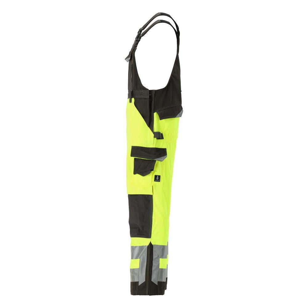 Macacão MASCOT® Newcastle, amarelo de alta visibilidade/antracite escuro